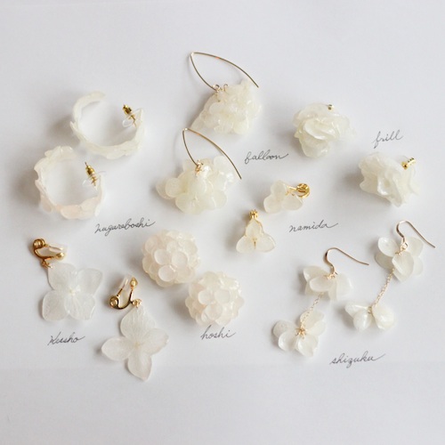 ファッションの Alpaca To アルパカと花 花 葉ピアス Hana アクセサリー ファッションの Alpaca To アルパカと花 花 葉ピアス Hana アクセサリー