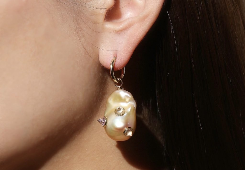 Mika jewerly ミカジュエリー TASAKI 3連パール ピアス | www