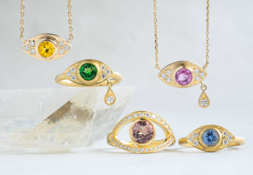 アイモチーフのお守りジュエリー《Kagann jewelry》「Evil eye」に新作