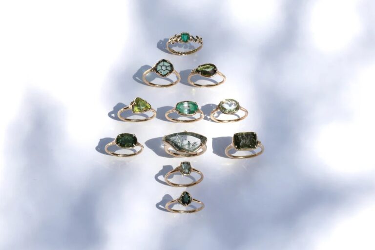 n*i様 Fillyjonk フィリフヨンカ バイカラーサファイア リング